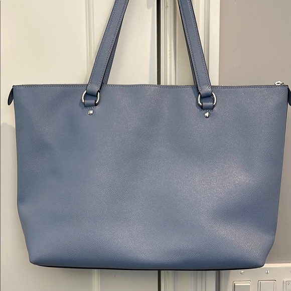Coach Blue Tote Bag with Structured Design - Picture 5 of 6